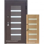 Входные Steelguard MILANO Венге/Венге светлый            